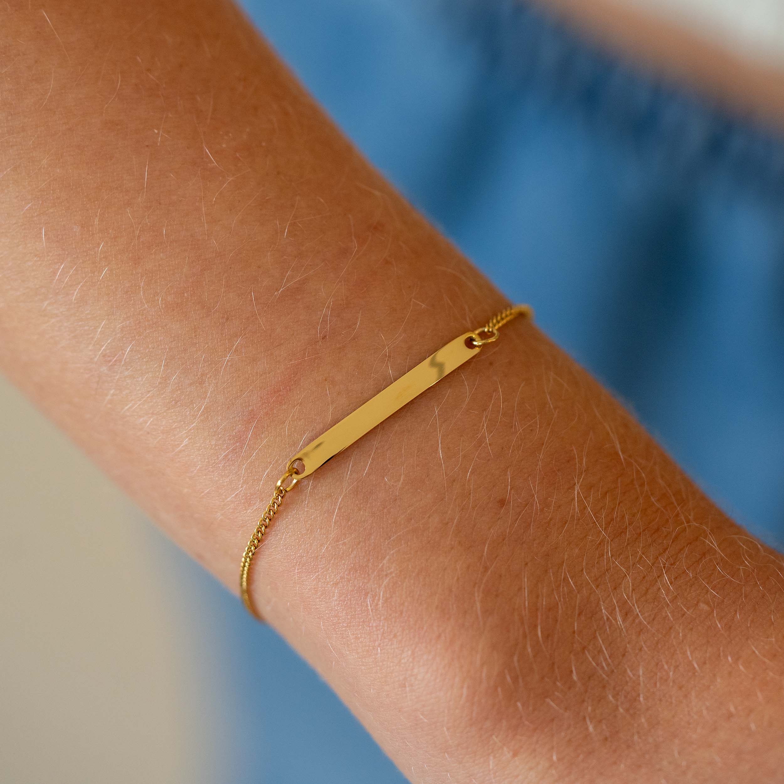 BAR ARMBÅND - GULDBELAGT - Image 3