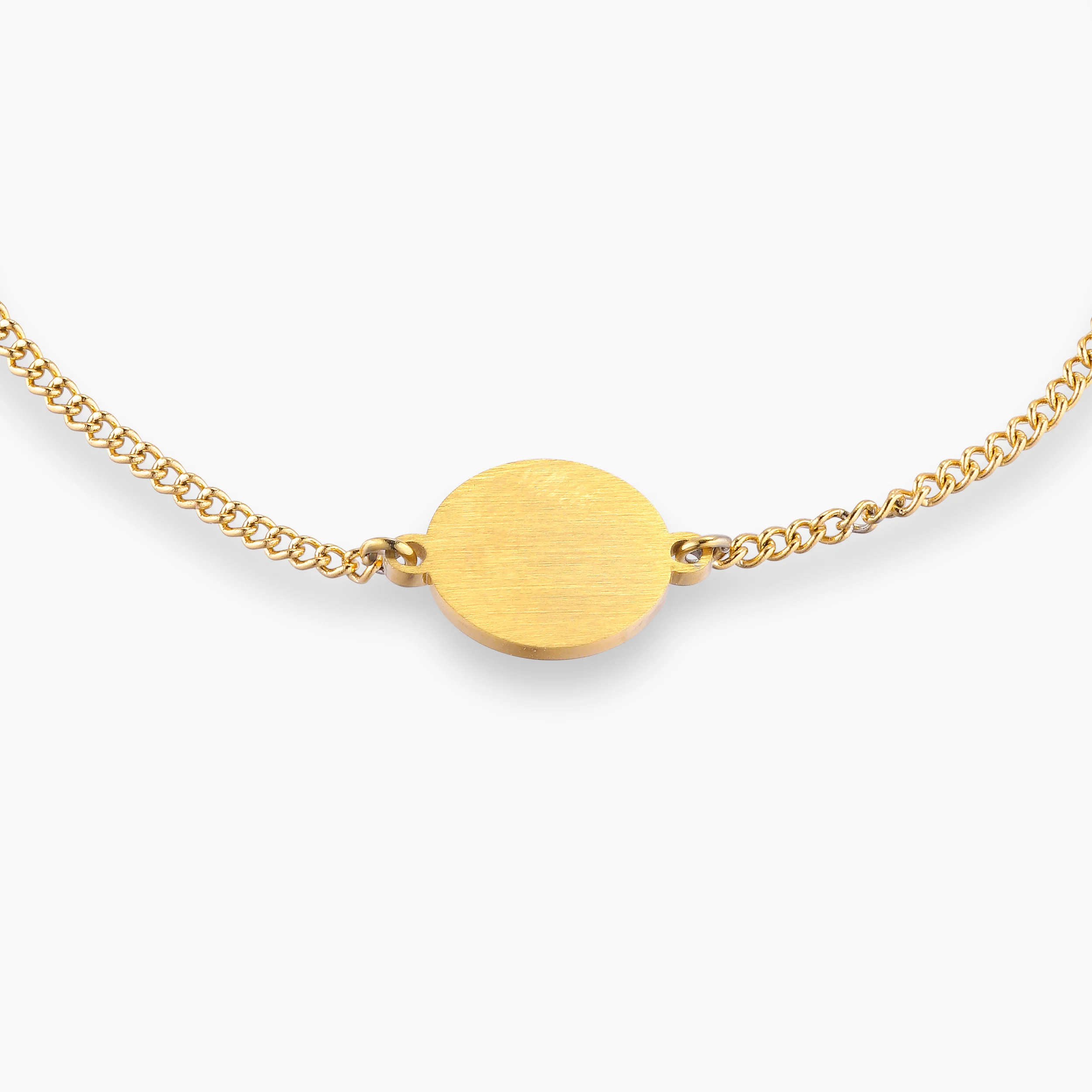 COIN HAMMERED ARMBÅND - GULDBELAGT - Image 3
