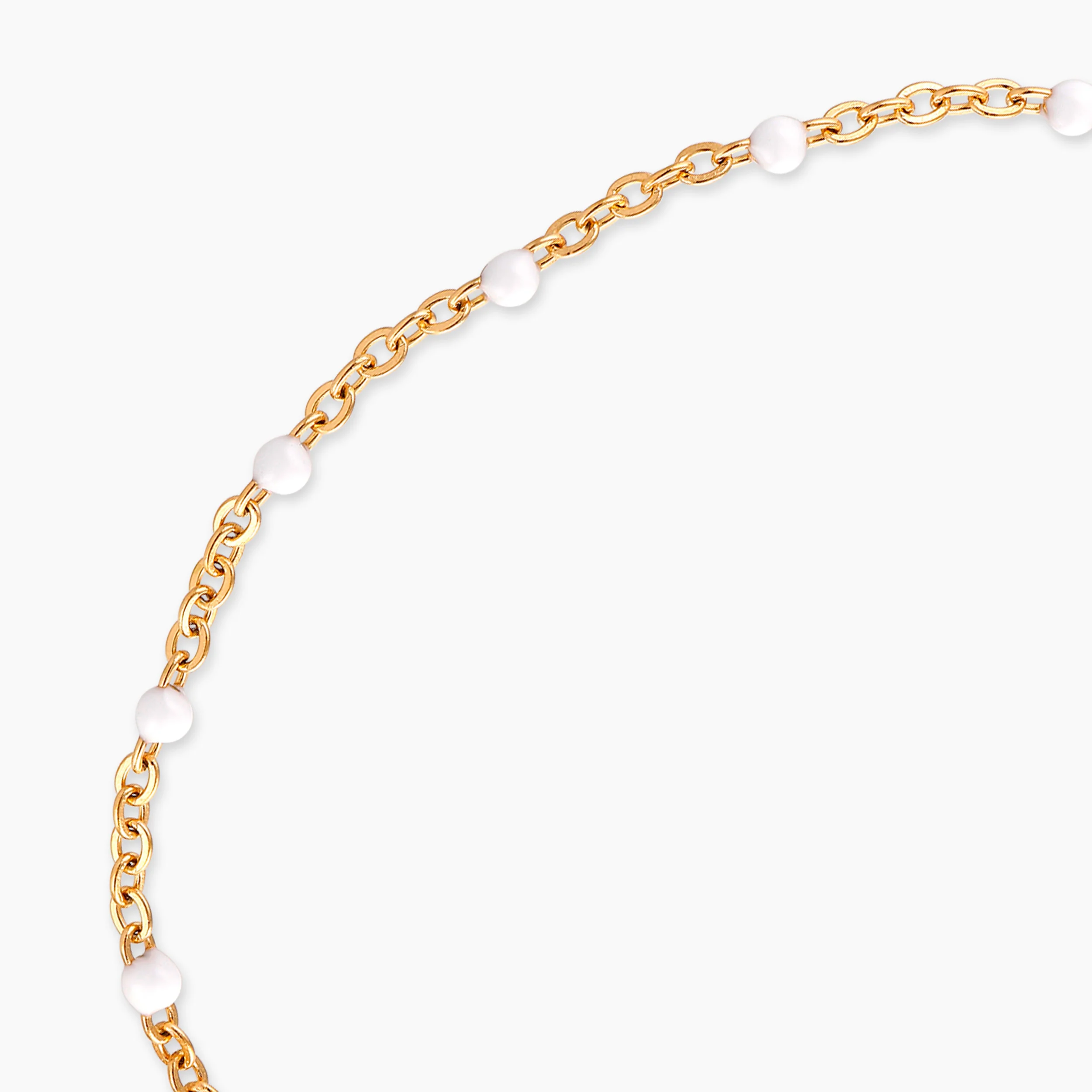 COLORE ARMBÅND MED HVIDE EMALJER - Image 3