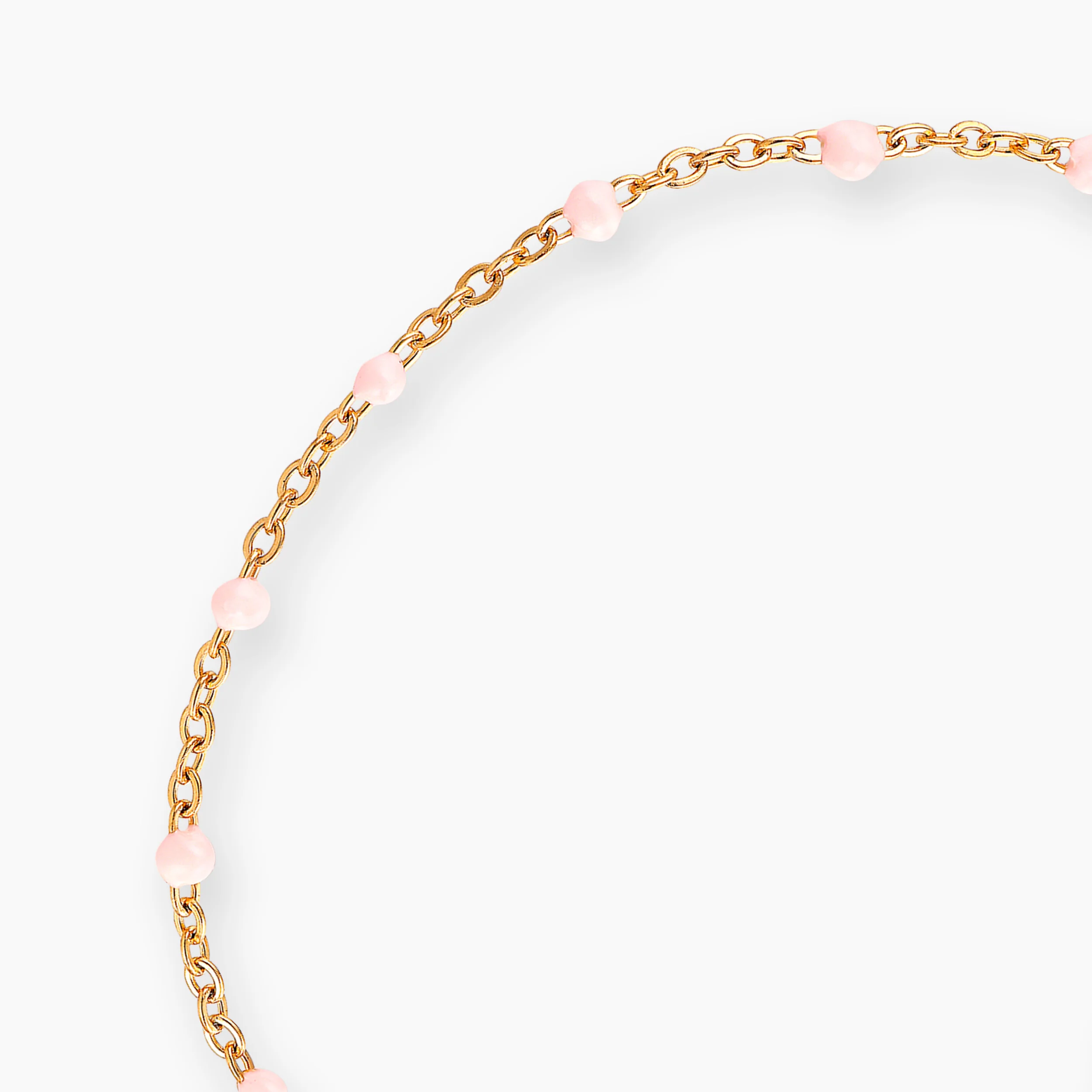 COLORE ARMBÅND MED LYSERØDE EMALJER - Image 3