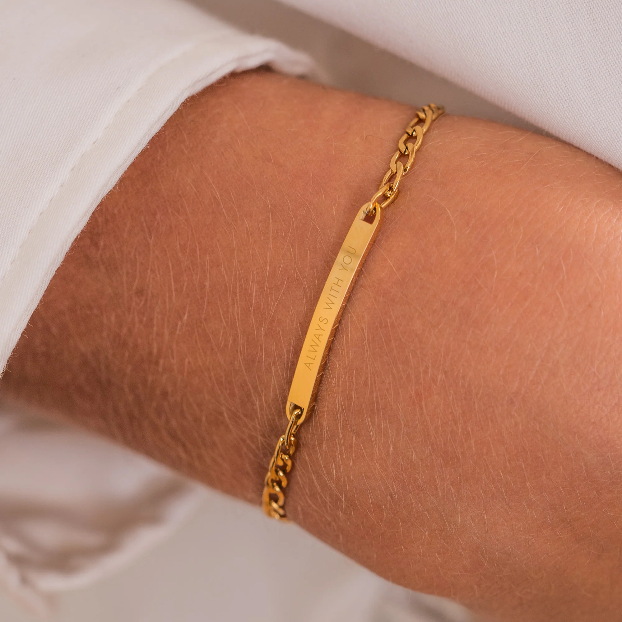 FIGARO ARMBÅND - GULDBELAGT - Image 3
