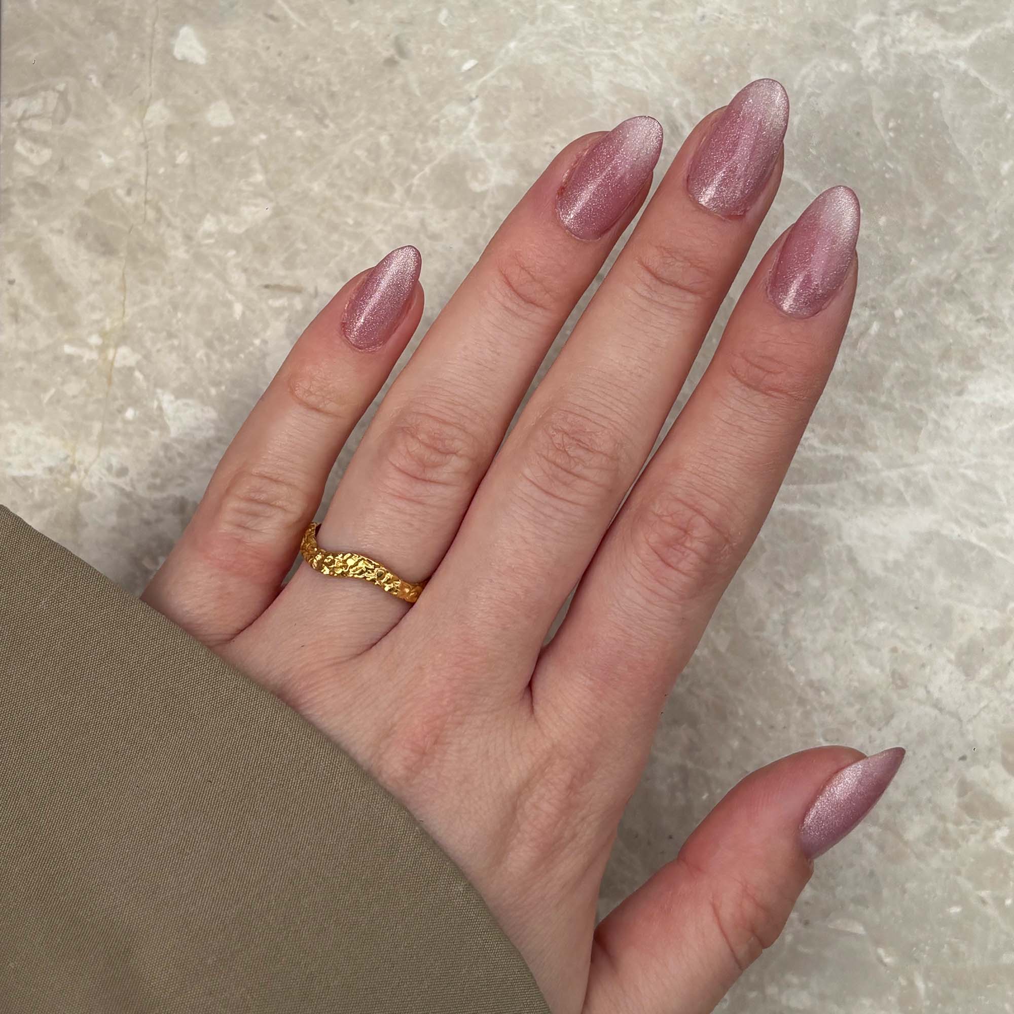 MOON WAVES JUSTERBAR RING - Image 5