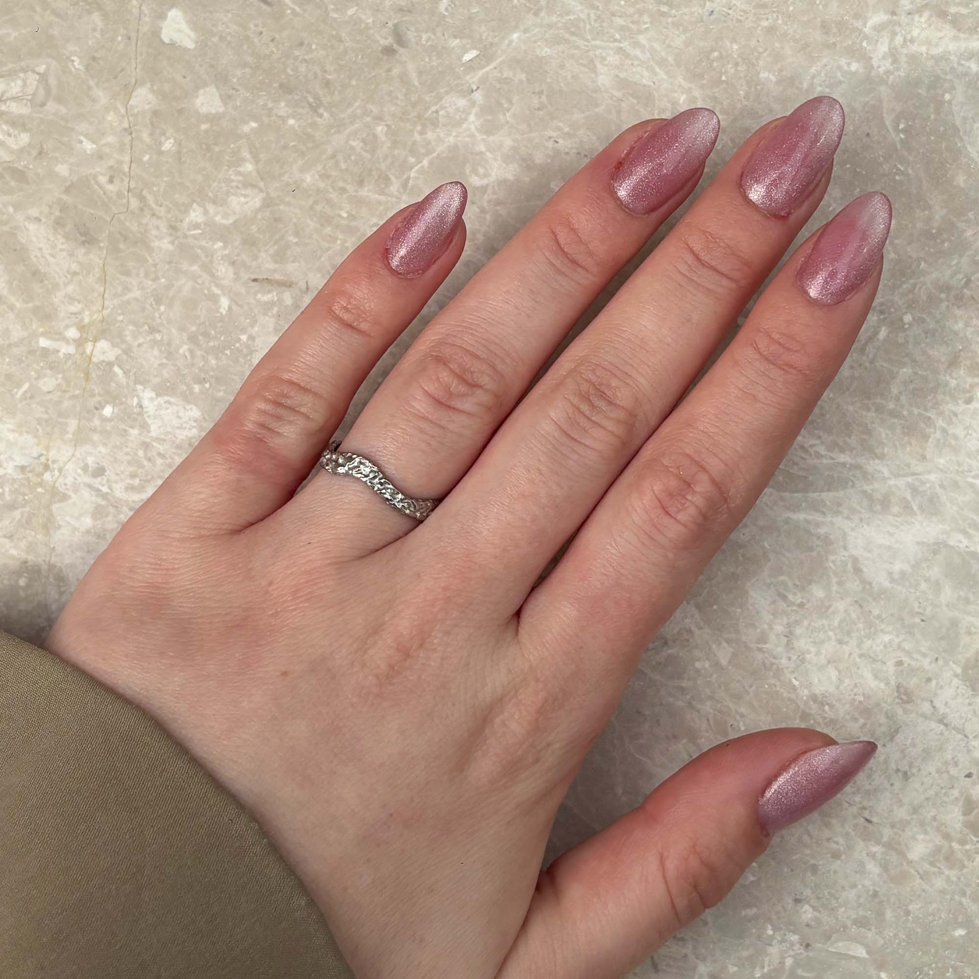 MOON WAVES JUSTERBAR RING - Image 6