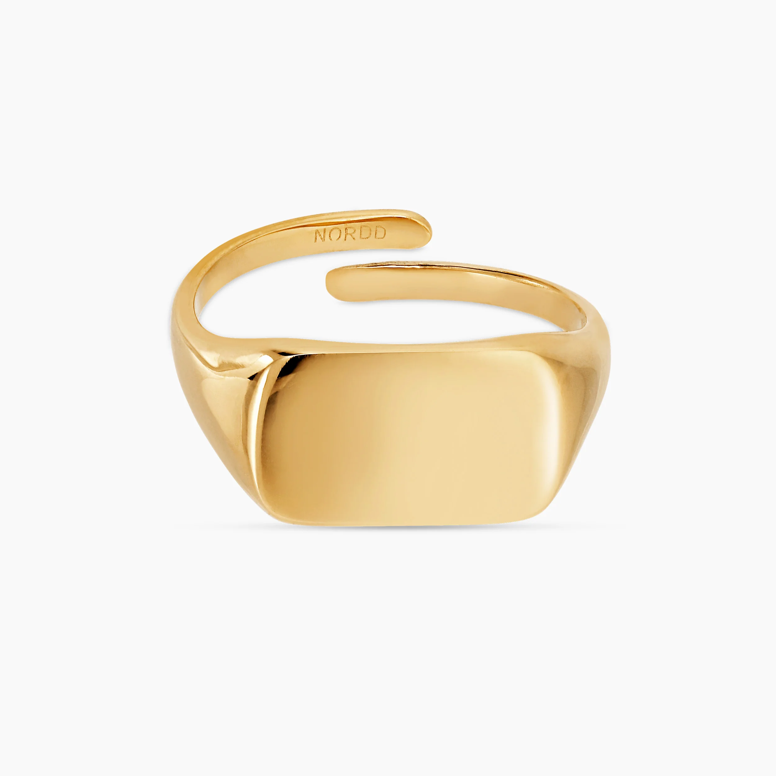 SIGNET RING 02 - GULDBELAGT - Image 4