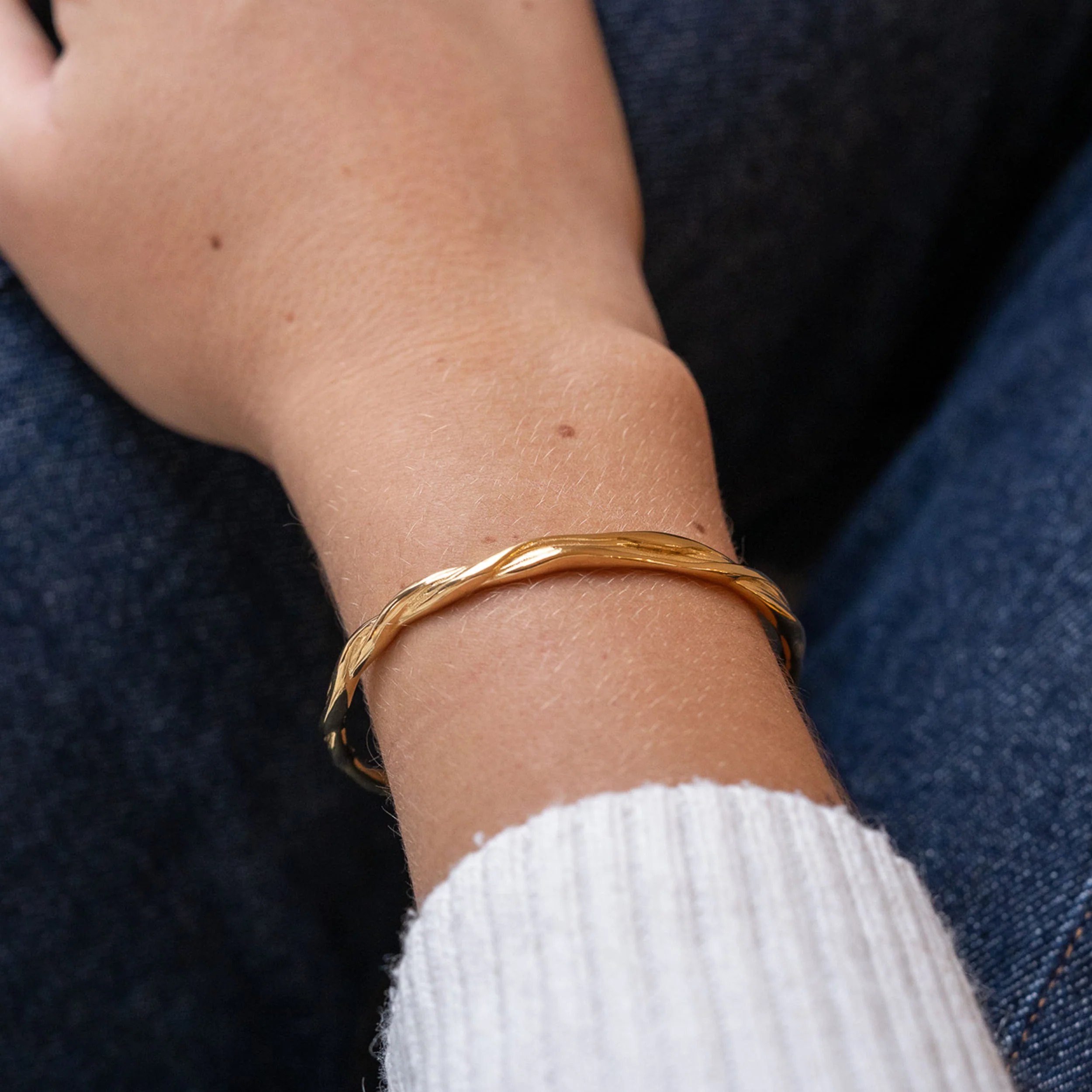 TWIST JUSTERBAR ARMRING - Image 3