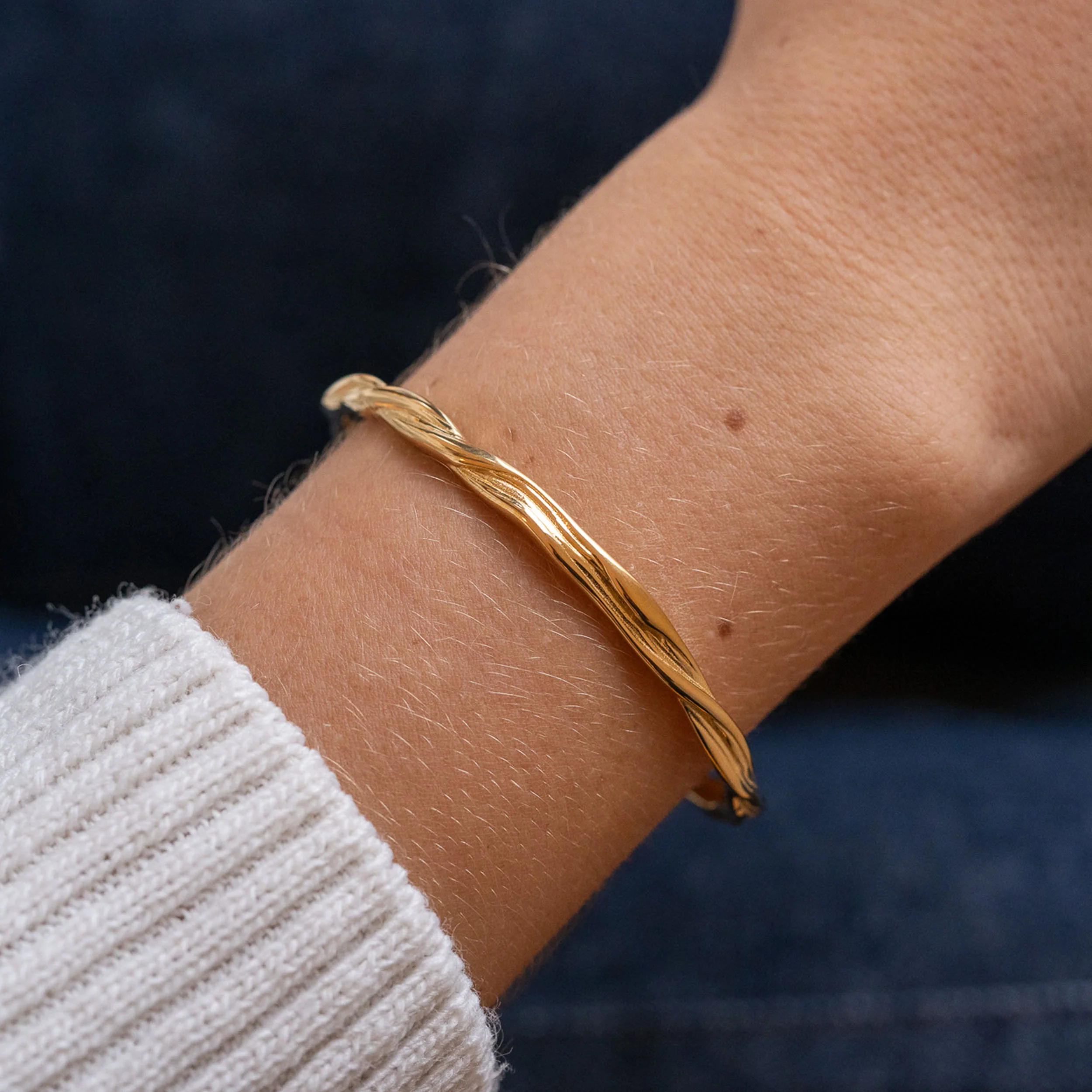 TWIST JUSTERBAR ARMRING - Image 7