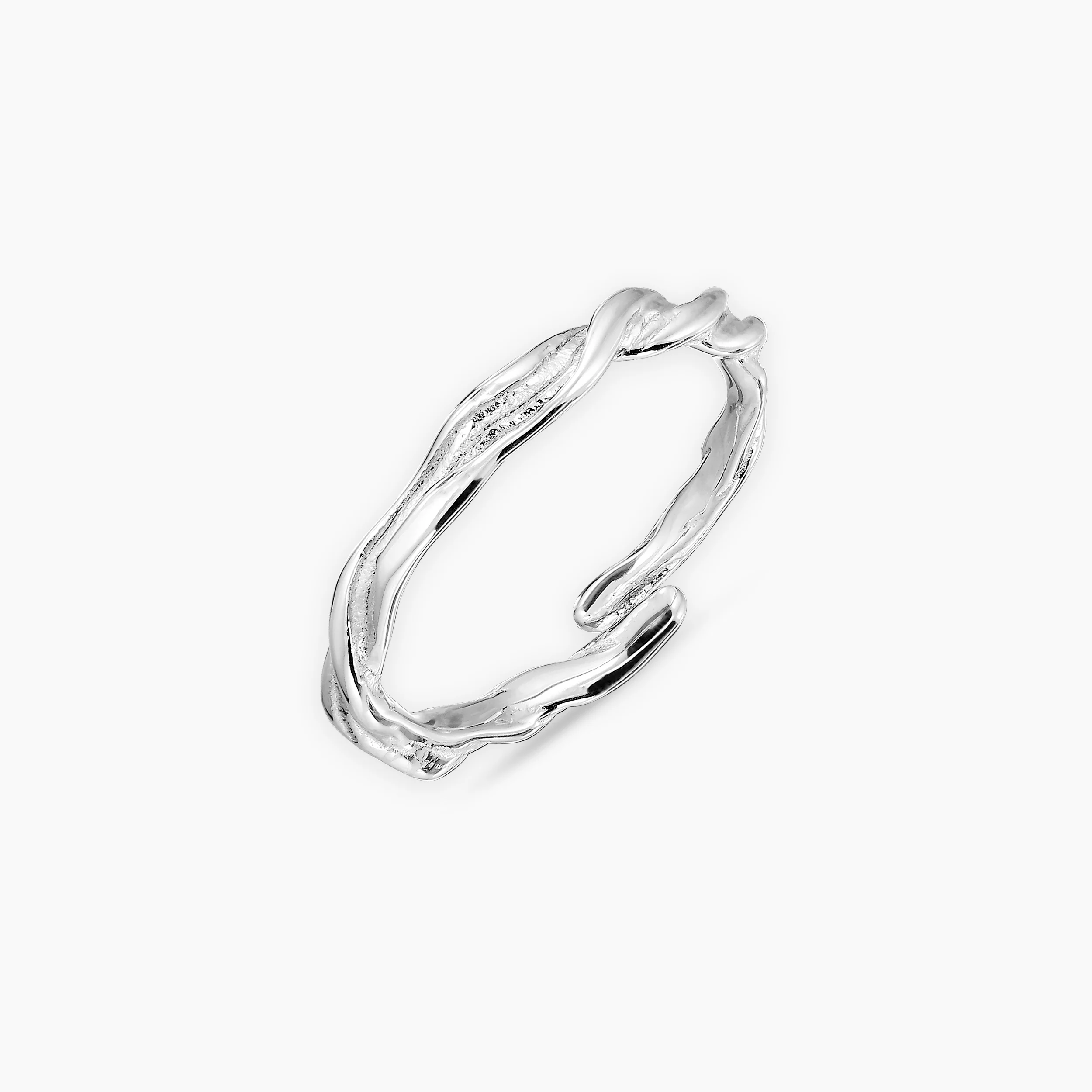 TWIST JUSTERBAR RING - Image 2