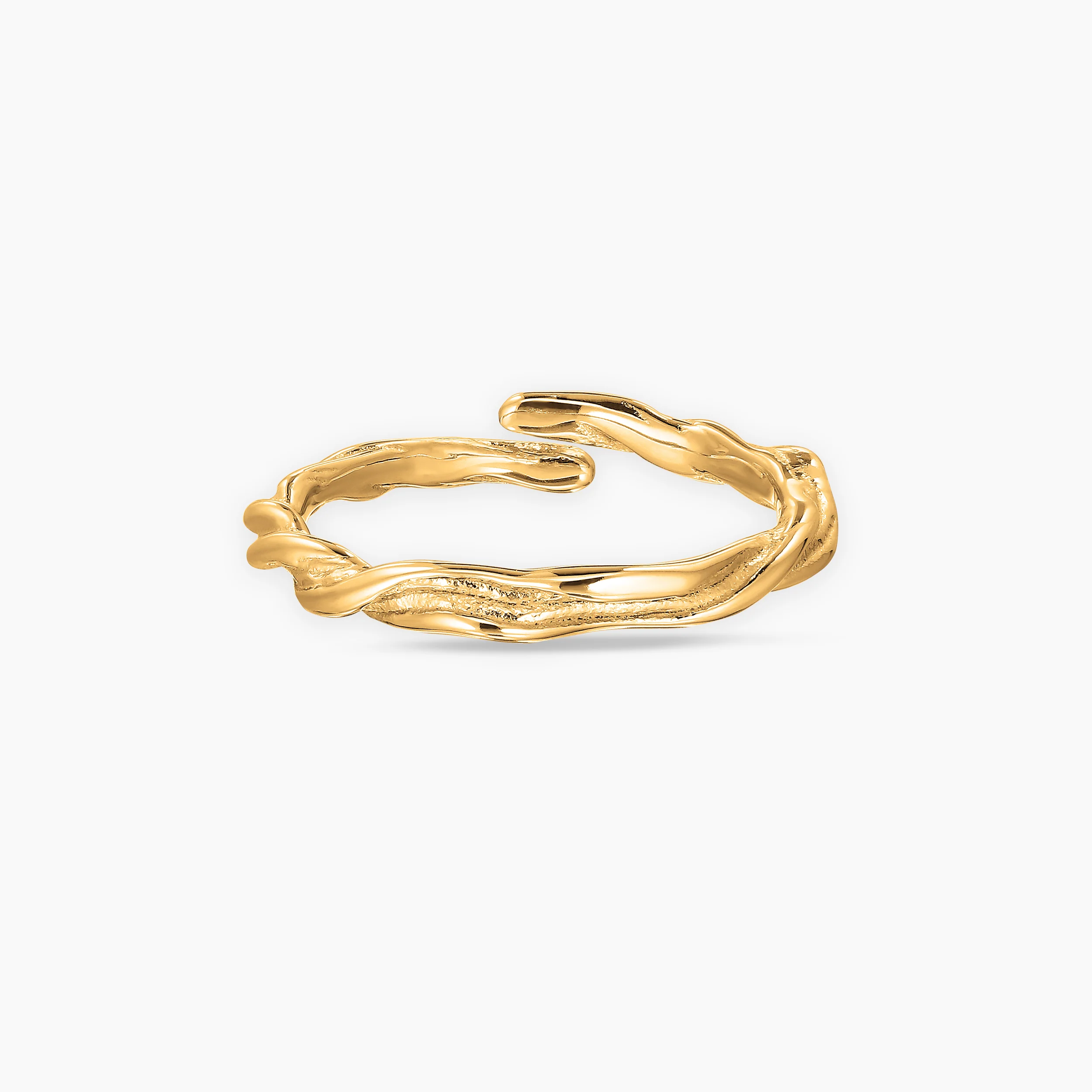 TWIST JUSTERBAR RING - Image 5