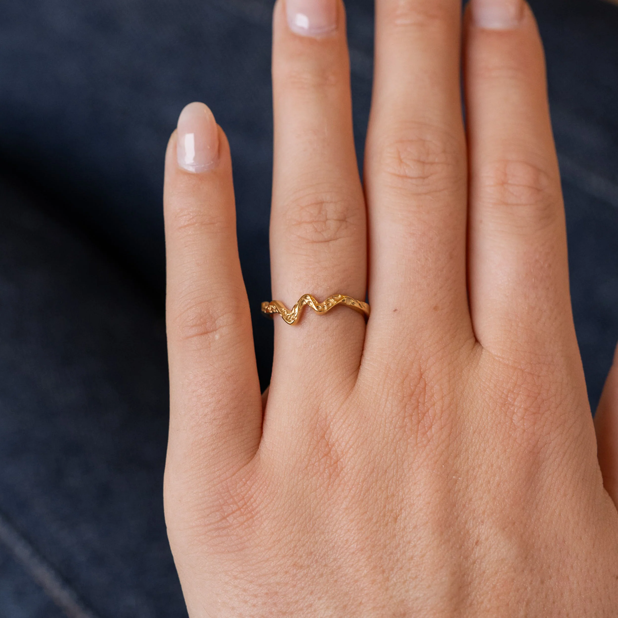 CURVE JUSTERBAR RING - Image 4